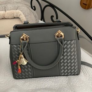 Gray purse